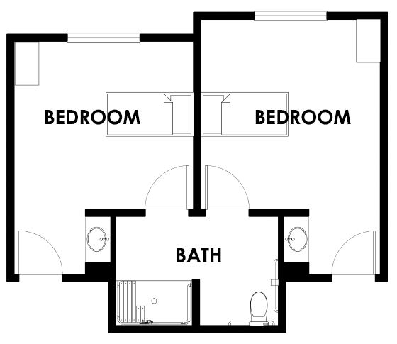 Comfort Apartments Floorplan